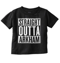 Straight Outta Arkham Infant Toddler T-Shirt-Misc-Brisco Baby