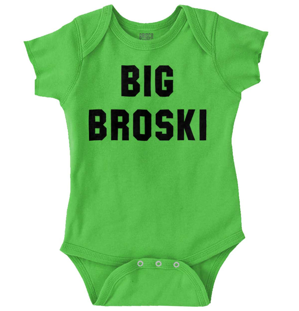 Big Broski Romper Bodysuit-Direct To Garment Print-Brisco Baby