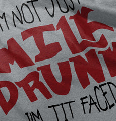 Tit Faced Raglan Romper Bodysuit-Direct To Garment Print-Brisco Baby