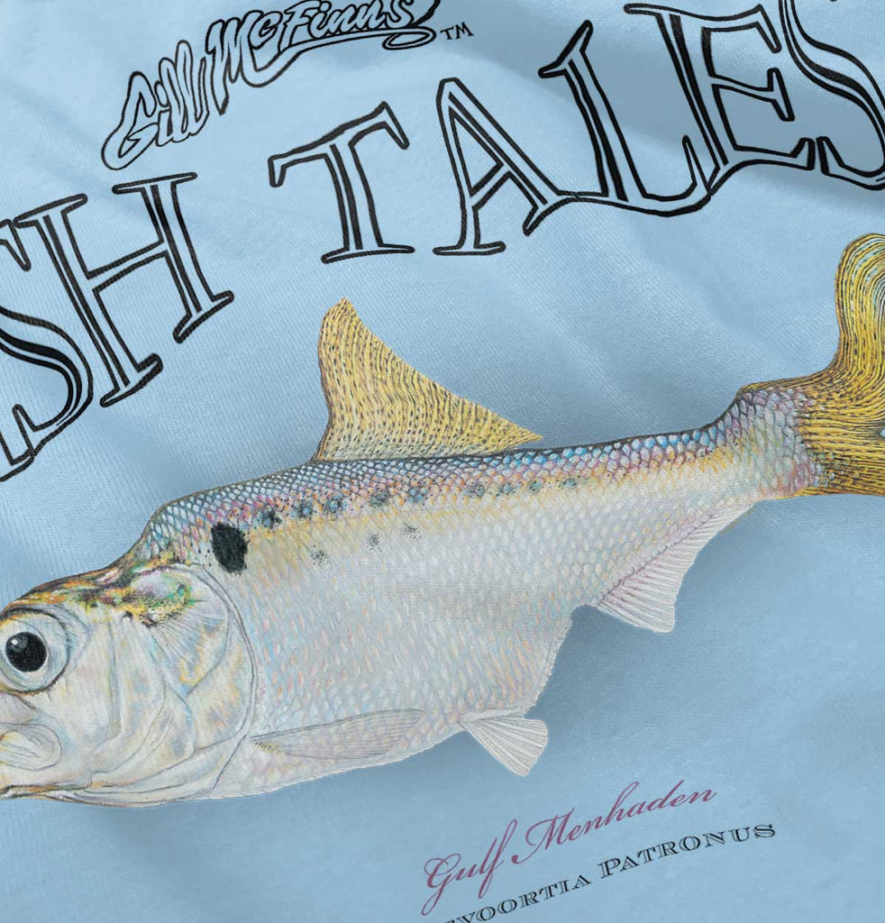 Gulf Menhaden Infant Baby Bib-Direct To Garment Print-Brisco Baby