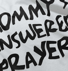 Mommy's Answered Prayer Romper Bodysuit-Direct To Garment Print-Brisco Baby