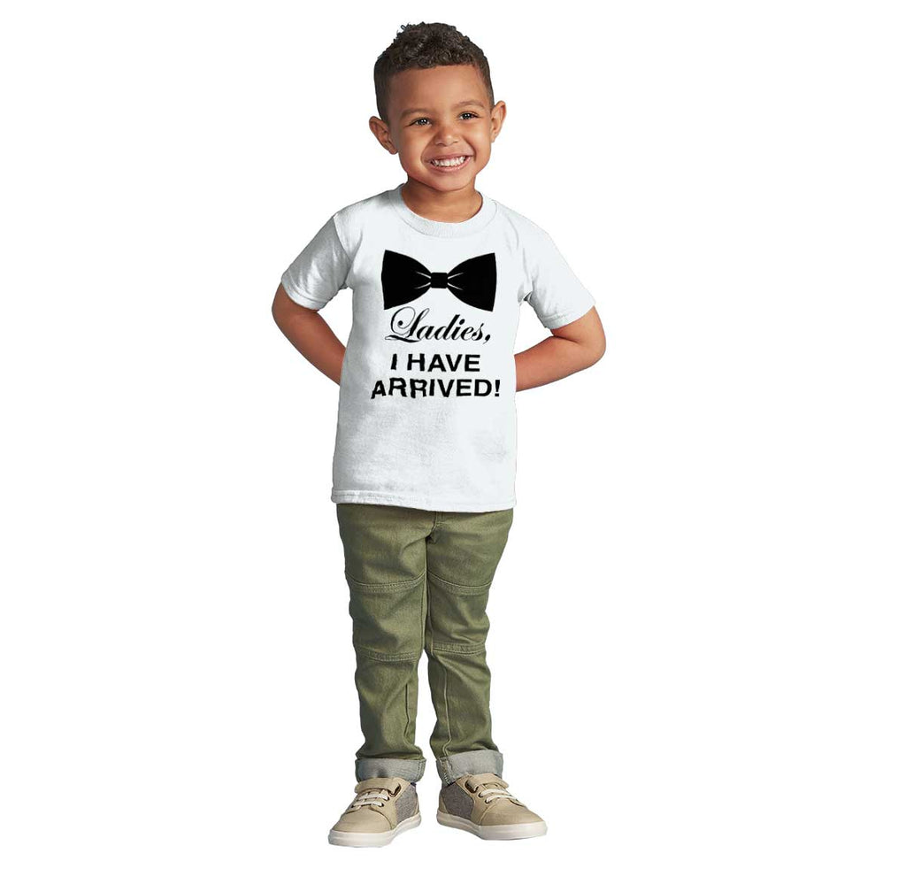 I Have Arrived Infant Toddler T Shirt-Direct To Garment Print-Brisco Baby