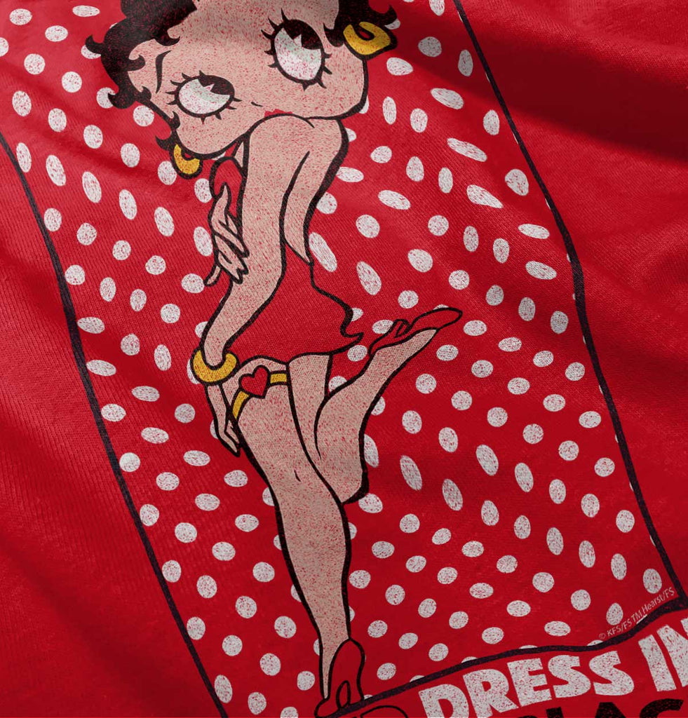 Red Dress Toddler Pullover Hoodie-Direct To Garment Print-Brisco Baby