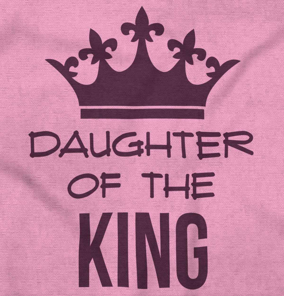 King's Daughter Infant Baby Bib-Direct To Garment Print-Brisco Baby