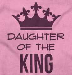 King's Daughter Infant Baby Bib-Direct To Garment Print-Brisco Baby