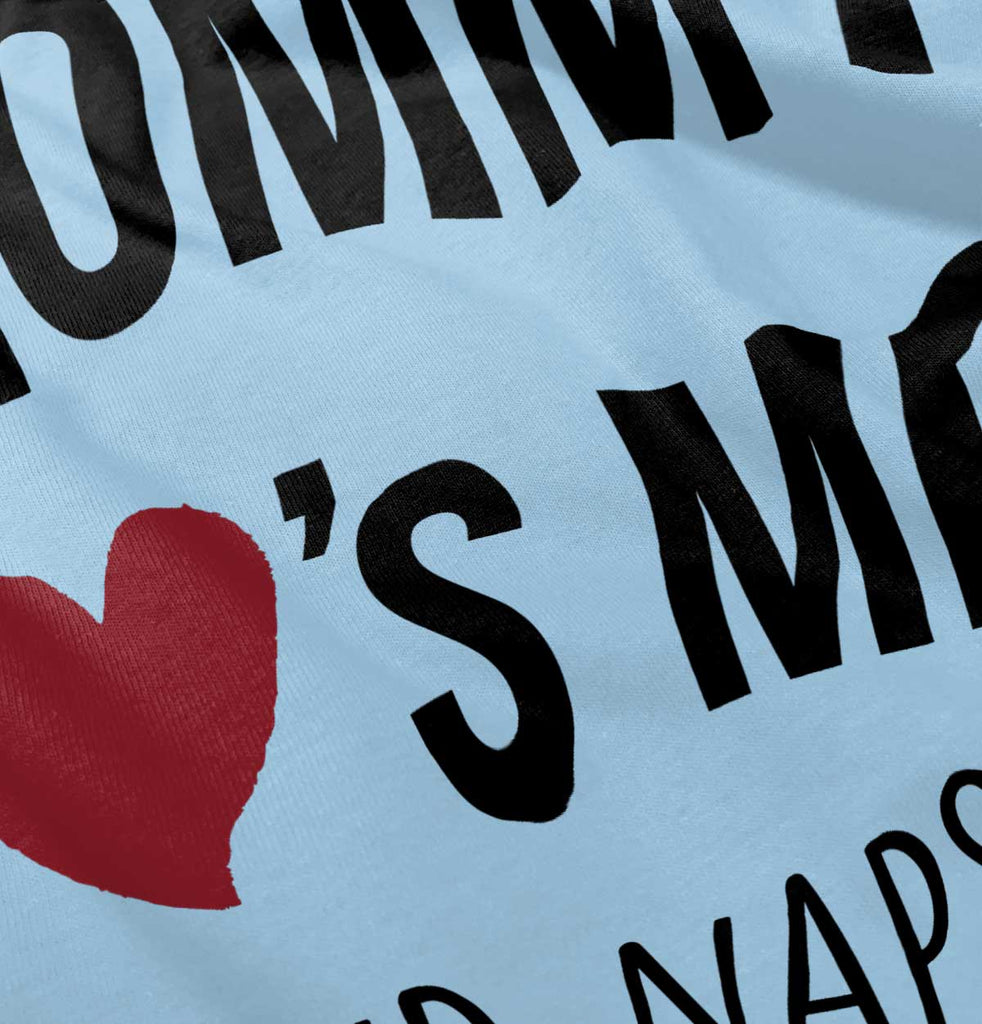 Mommy Loves Me Infant Baby Bib-Direct To Garment Print-Brisco Baby