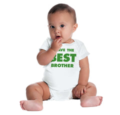I Have The Best Brother Romper Bodysuit-Direct To Garment Print-Brisco Baby