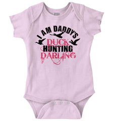 Duck Hunting Darling Romper Bodysuit-Direct To Garment Print-Brisco Baby