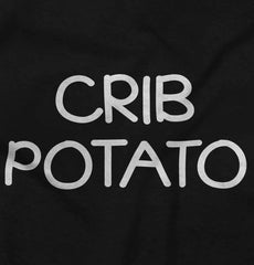 Crib Potato Infant Toddler T Shirt-Direct To Garment Print-Brisco Baby