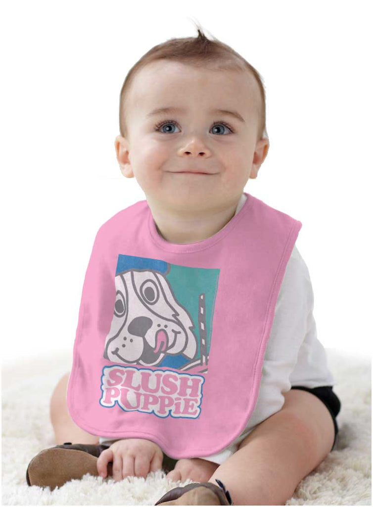 Slush Puppie Infant Baby Bib-Direct To Garment Print-Brisco Baby