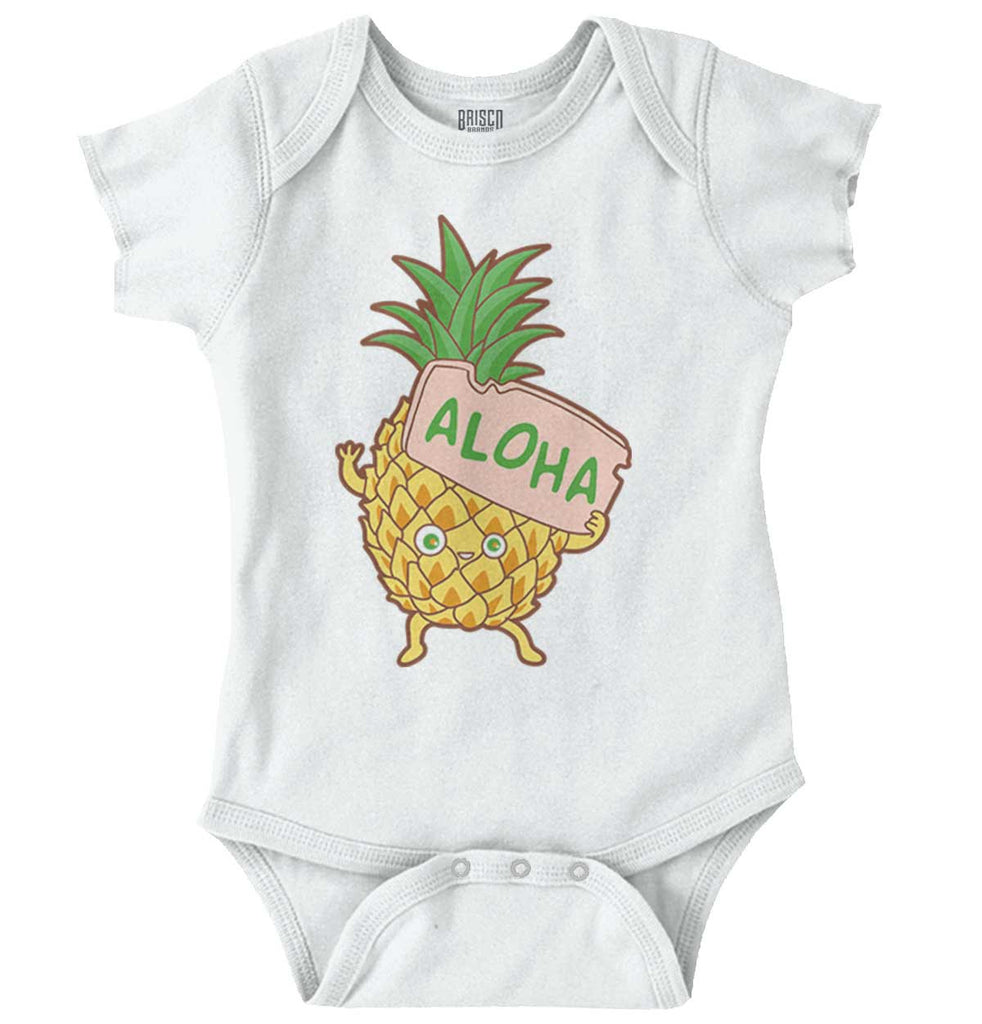Aloha Romper Bodysuit-Direct To Garment Print-Brisco Baby