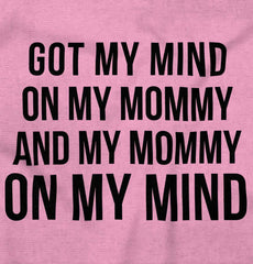 Mind On Mommy Romper Bodysuit-Direct To Garment Print-Brisco Baby