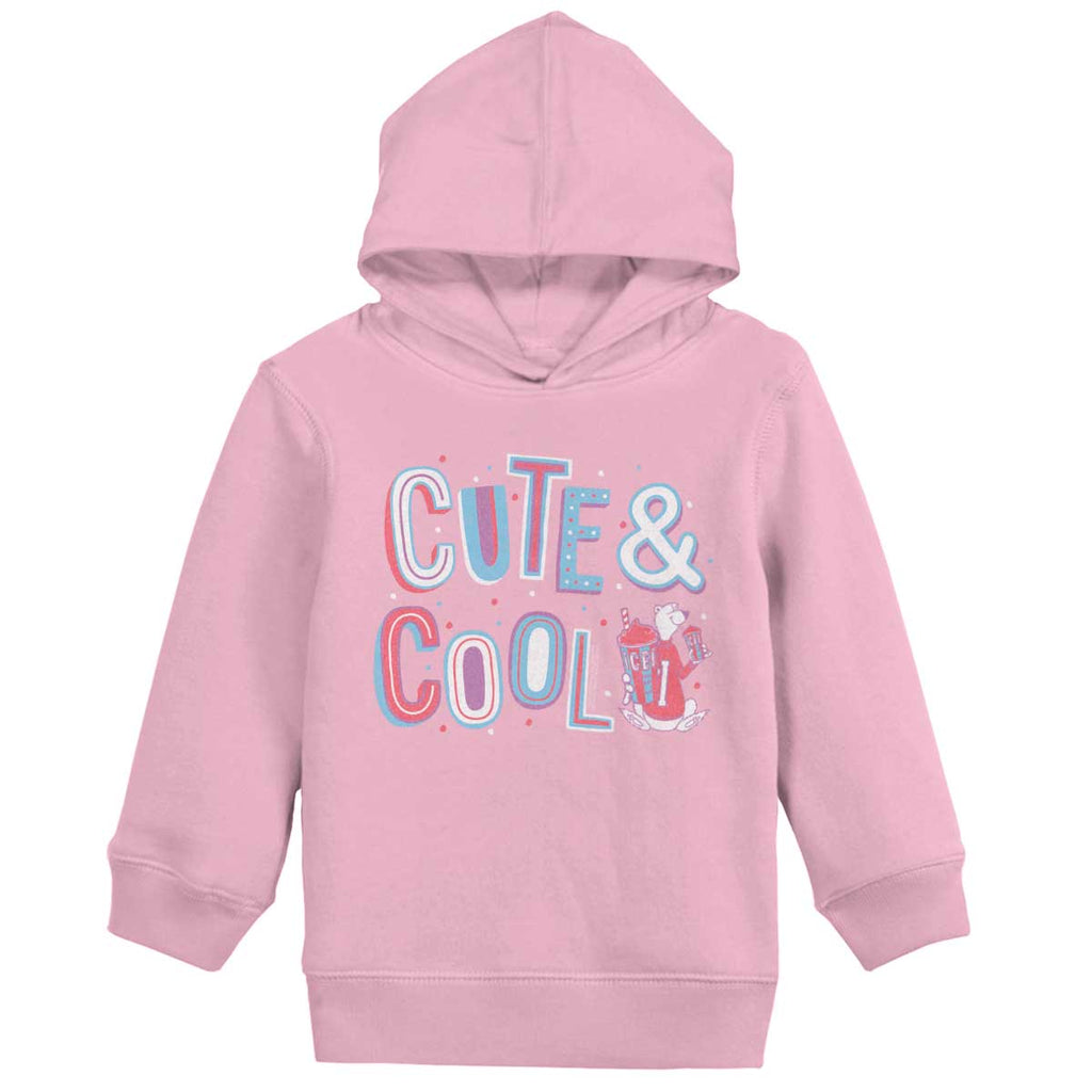 Cute & Cool Toddler Pullover Hoodie-Direct To Garment Print-Brisco Baby