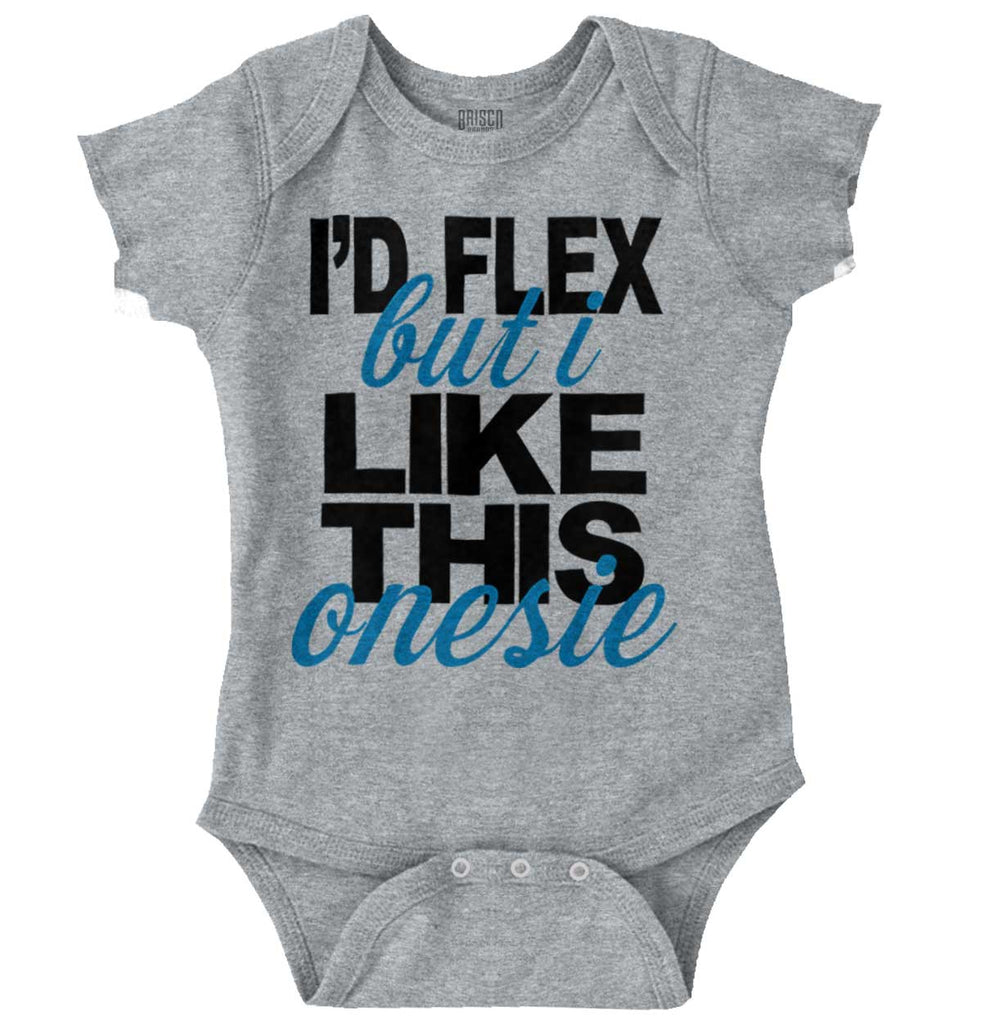 I Like This Romper Romper Bodysuit-Direct To Garment Print-Brisco Baby
