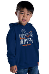 Fresh From Heaven Toddler Pullover Hoodie-Direct To Garment Print-Brisco Baby