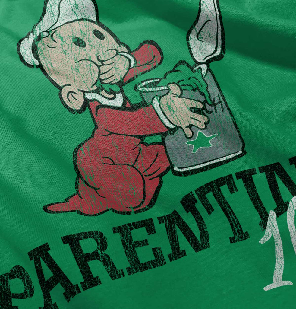 Parenting 101 Romper Bodysuit-Direct To Garment Print-Brisco Baby