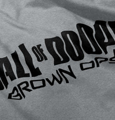 Call Of Doody Romper Bodysuit-Direct To Garment Print-Brisco Baby