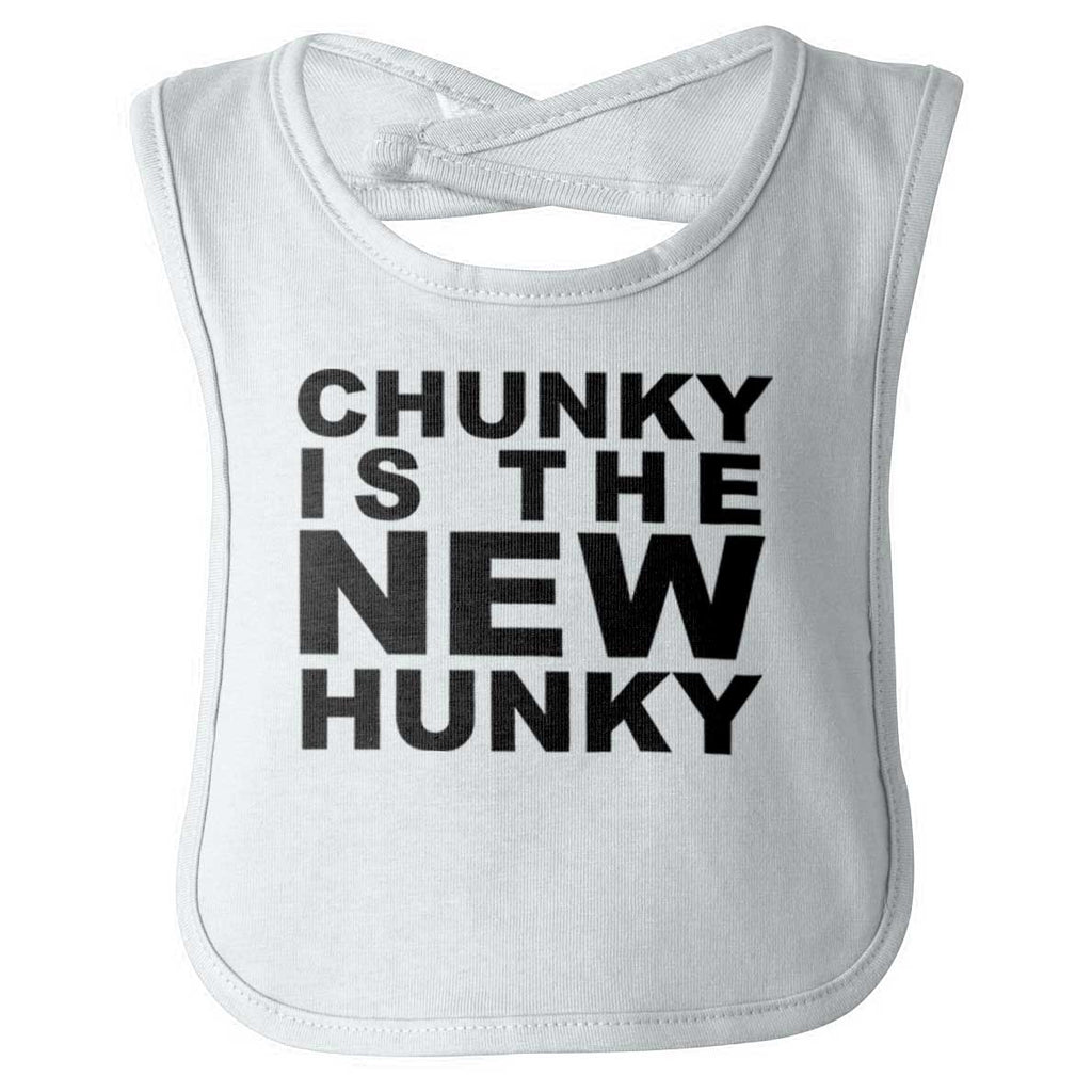 New Hunky Infant Baby Bib-Direct To Garment Print-Brisco Baby