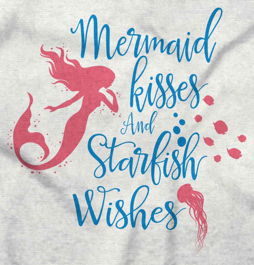 Mermaid Kisses Infant Toddler T Shirt-Direct To Garment Print-Brisco Baby