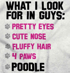 Poodle Checklist Romper Bodysuit-Direct To Garment Print-Brisco Baby