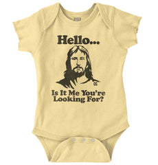 Jesus Richie Romper Bodysuit-Direct To Garment Print-Brisco Baby
