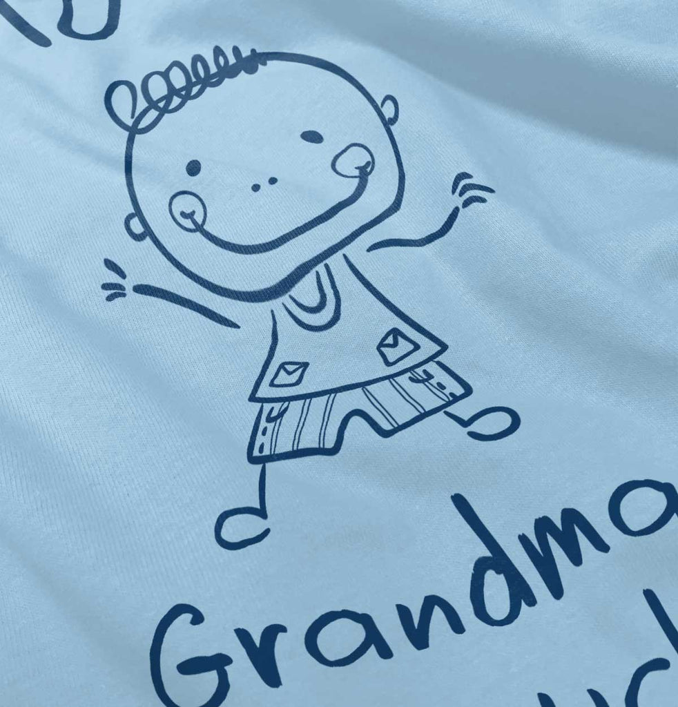 Love My Grandma Infant Toddler T Shirt-Direct To Garment Print-Brisco Baby