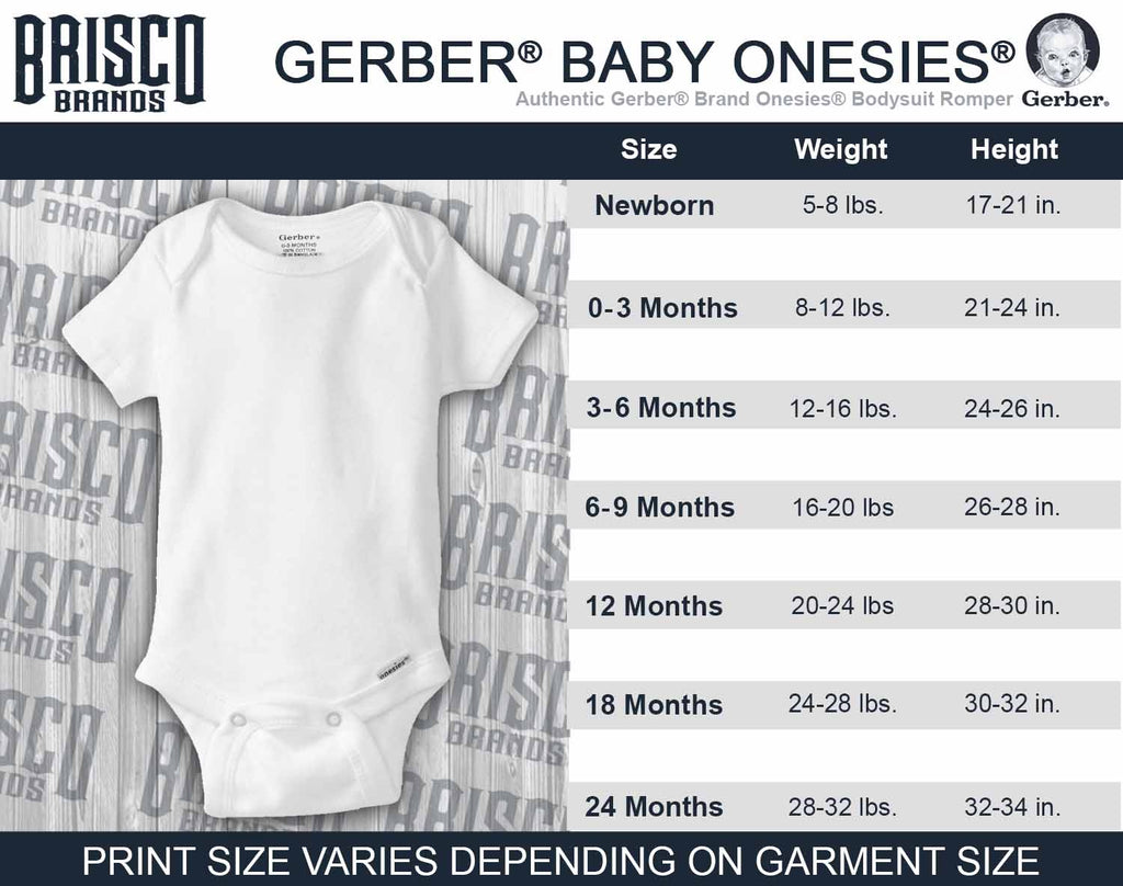 Child of God Gerber Onesie-Direct To Garment Print-Brisco Baby