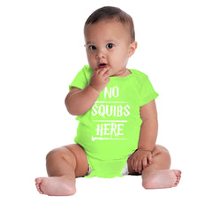 No Squibs Here Romper Bodysuit-Direct To Garment Print-Brisco Baby