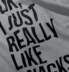 Really Like Snacks Toddler Football Jersey Tee-Direct To Garment Print-Brisco Baby