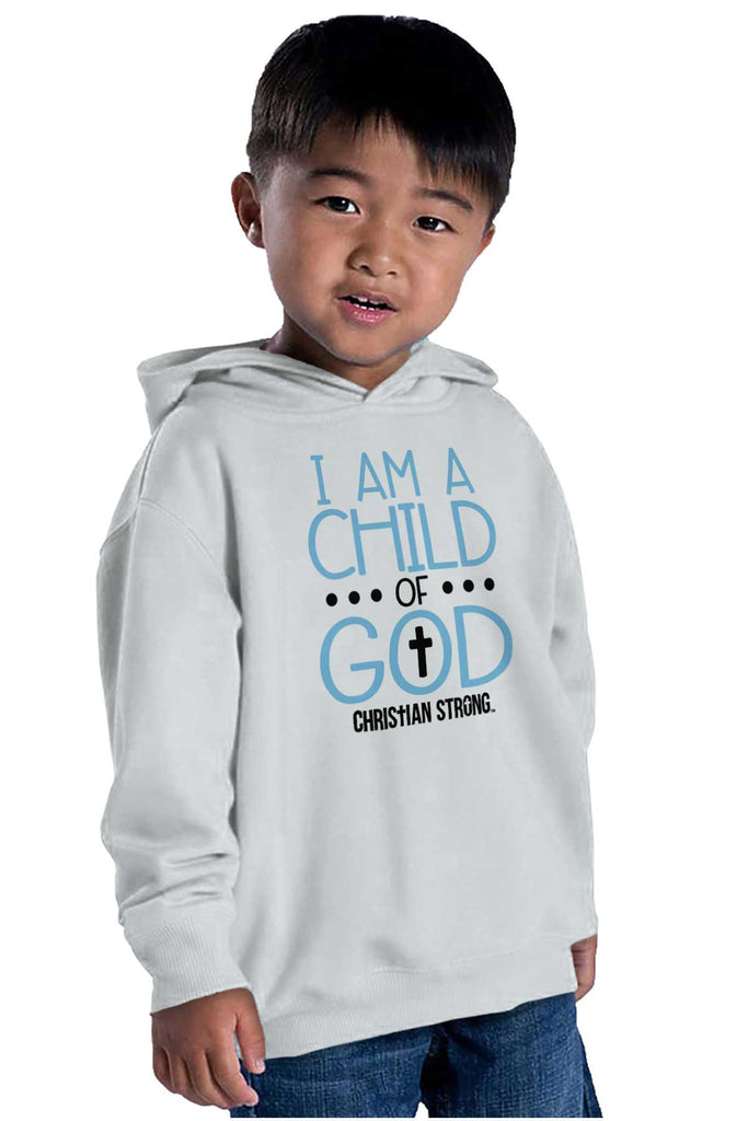 Cross Of God Toddler Pullover Hoodie-Direct To Garment Print-Brisco Baby