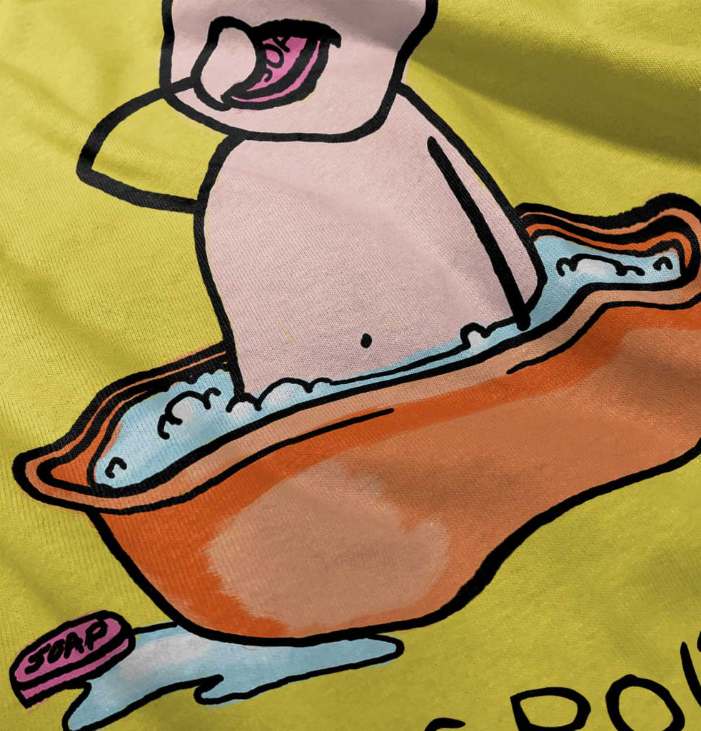 Eating Soap Romper-Direct To Garment Print-Brisco Baby
