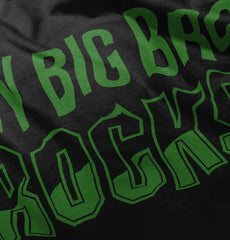 My Big Bro Rocks Romper Bodysuit-Direct To Garment Print-Brisco Baby