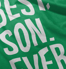 Best Son Ever Romper Bodysuit-Direct To Garment Print-Brisco Baby