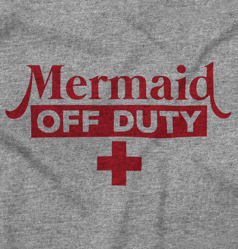 Mermaid Off Duty Romper Bodysuit-Direct To Garment Print-Brisco Baby