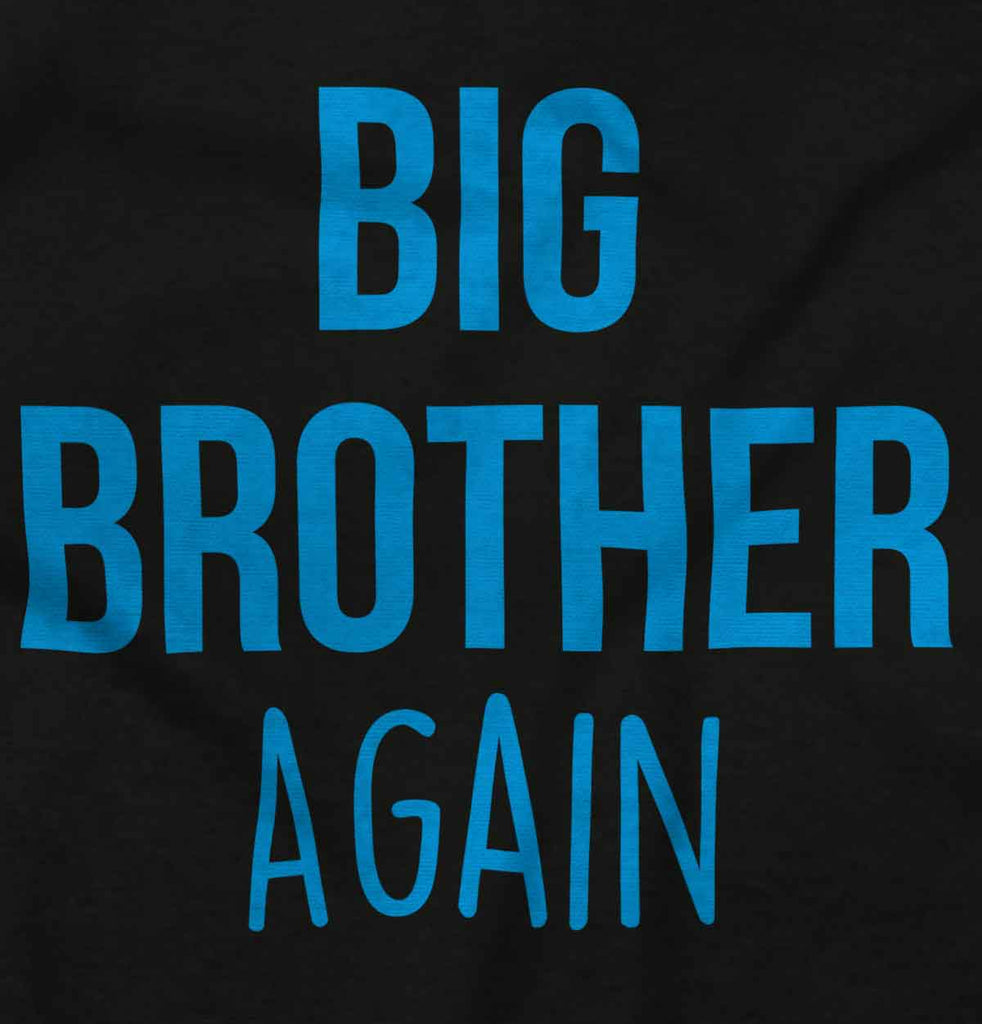 Big Brother Again Infant Baby Bib-Direct To Garment Print-Brisco Baby