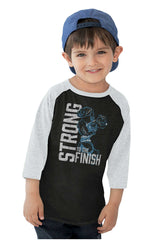 Popeye Muscles Toddler Baseball-Direct To Garment Print-Brisco Baby