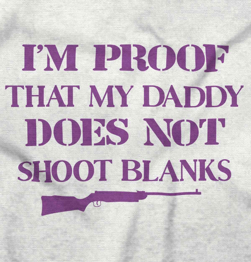 Shoot Blanks Toddler Ruffle Bottom Tee-Direct To Garment Print-Brisco Baby