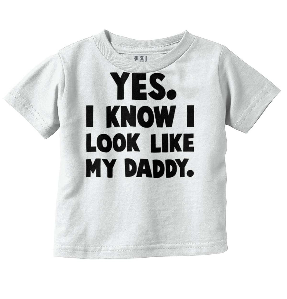 Look Like Daddy Infant Toddler T Shirt-Direct To Garment Print-Brisco Baby