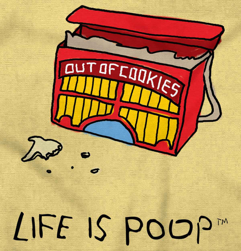 Out of Cookies Infant Toddler T Shirt-Direct To Garment Print-Brisco Baby