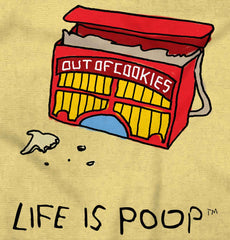 Out of Cookies Infant Toddler T Shirt-Direct To Garment Print-Brisco Baby