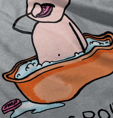 Eating Soap Infant Toddler T Shirt-Direct To Garment Print-Brisco Baby