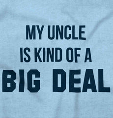 My Uncle Big Deal Romper Bodysuit-Direct To Garment Print-Brisco Baby