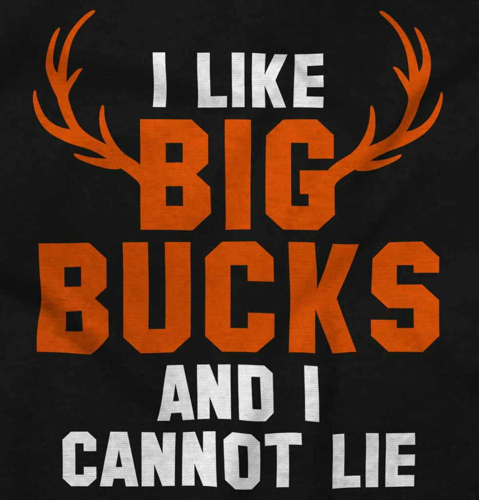 I Like Big Bucks Romper Bodysuit-Direct To Garment Print-Brisco Baby