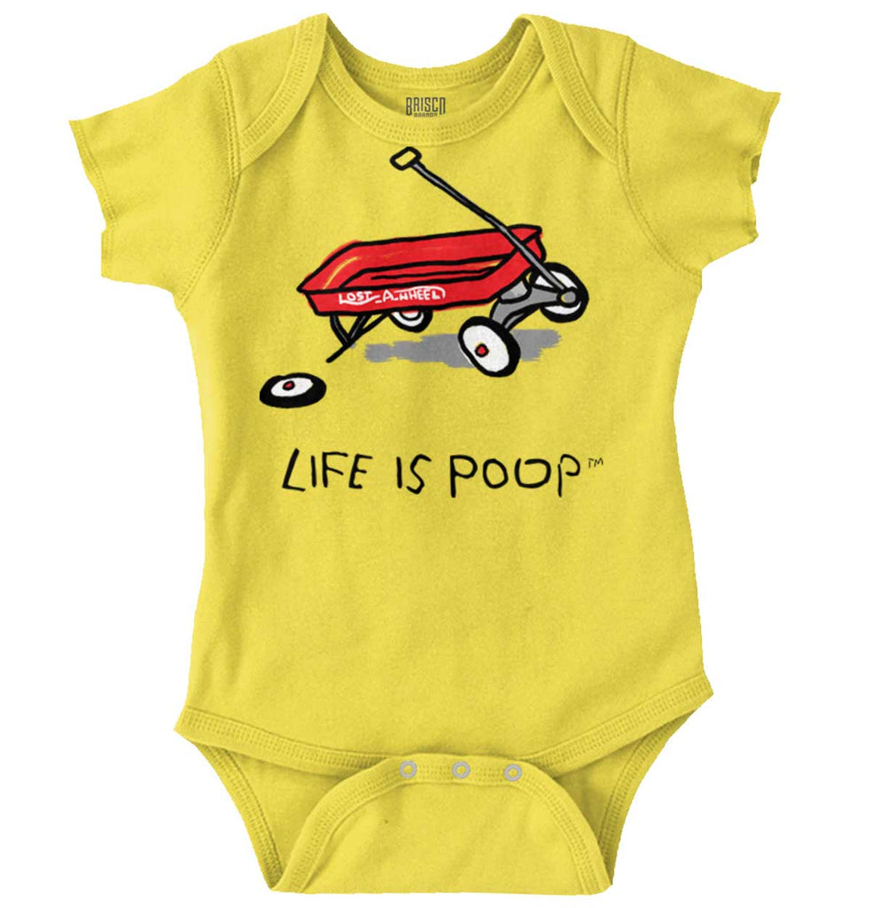 Broken Wagon Romper-Direct To Garment Print-Brisco Baby