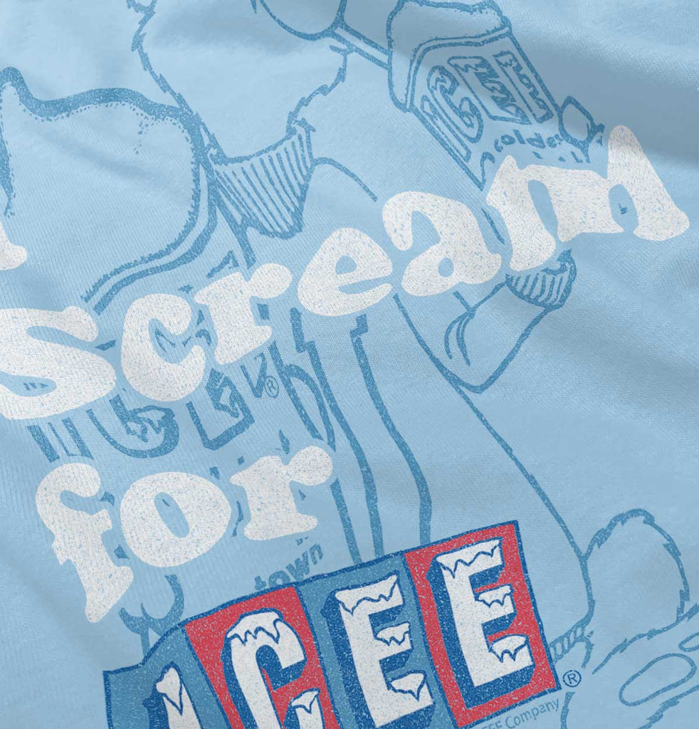 I Scream For Icee Infant Toddler T Shirt-Direct To Garment Print-Brisco Baby