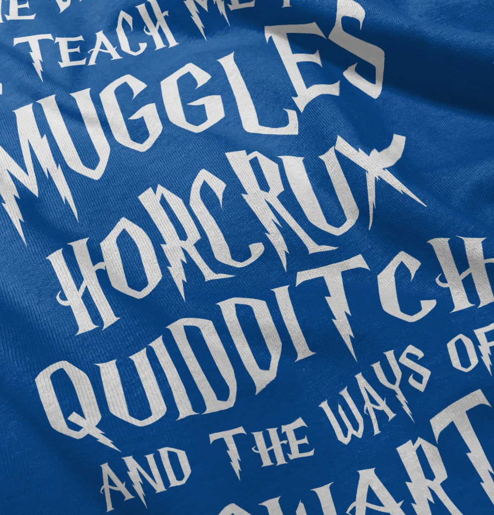 Muggles Horcrux Quidditch Romper Bodysuit-Direct To Garment Print-Brisco Baby