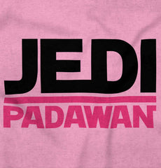 Jedi Padawan Infant Toddler T Shirt-Direct To Garment Print-Brisco Baby