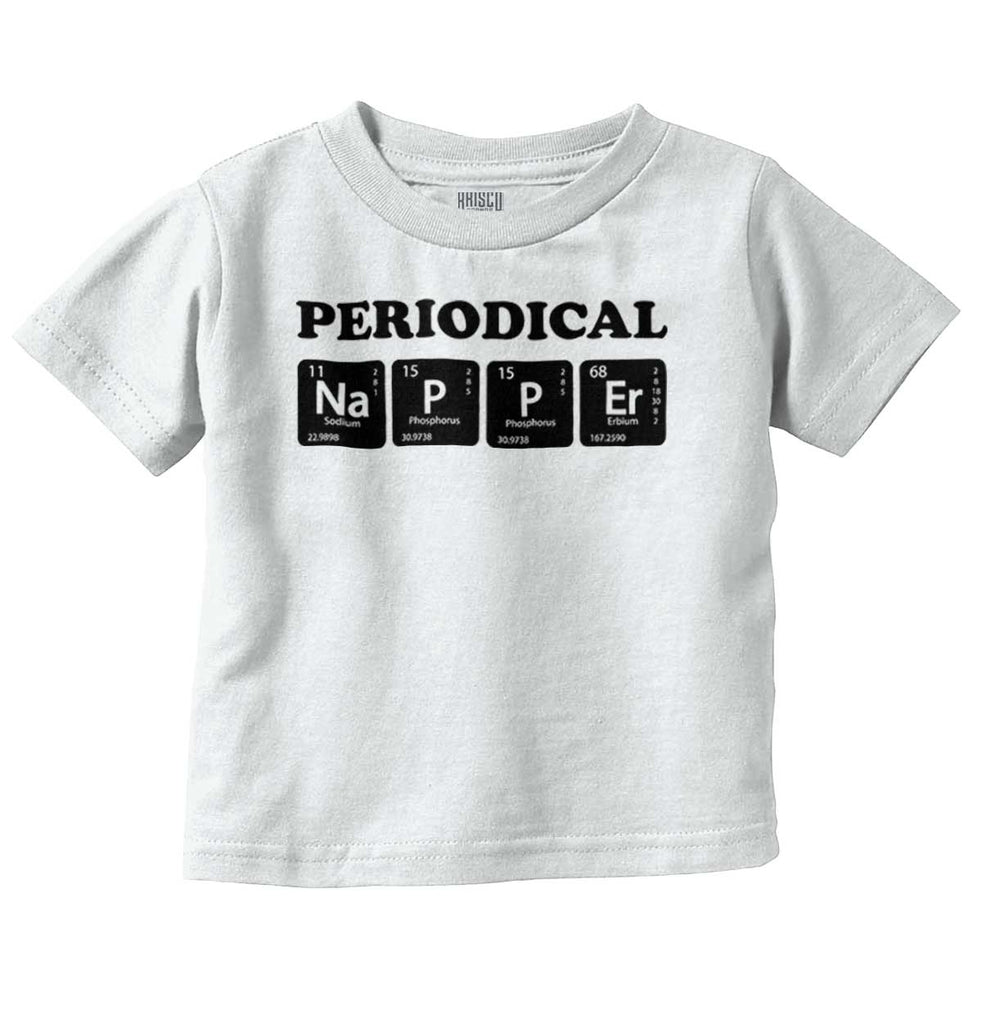 Nap Periodically Infant Toddler T Shirt-Direct To Garment Print-Brisco Baby