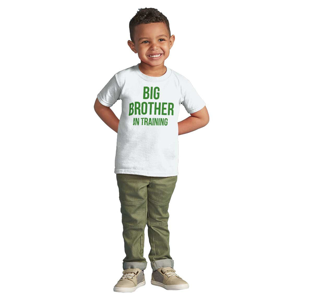 Big Brother In Training Infant Toddler T Shirt-Direct To Garment Print-Brisco Baby