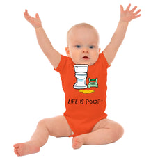 Potty Train Romper Bodysuit-Direct To Garment Print-Brisco Baby